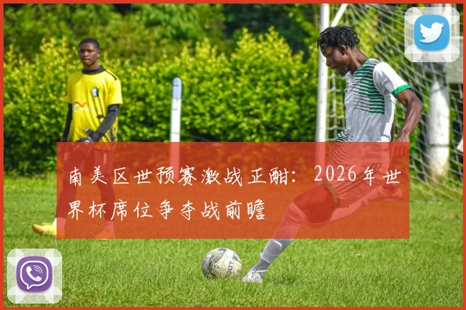 南美区世预赛激战正酣：2026年世界杯席位争夺战前瞻